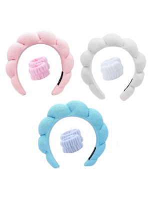 KIT TIARA NUVEM TIC0935W BLOGUEIRAS +PULSEIRA SKINCARE