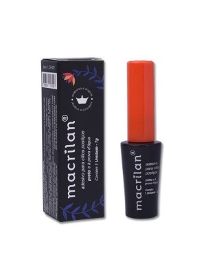 COLA P/ CILIOS MACRILAN CA002 PRETA 7G