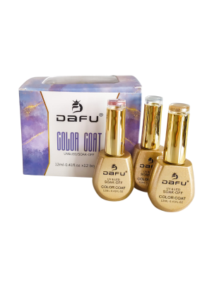 12 ESMALTE GEL DAFU DF-EMUV12-1 UV&LED GLITTER 12ML BOX