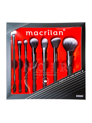 KIT PINCEL MACRILAN ED009 NOIR (C/7)