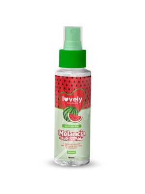 BODY SPLASH FACE BEAUTIFUL LOVELY VEGANO MELANCIA 100ML