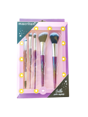 KIT PINCEL MACRILAN ED014 BRILHE COMO NUNCA (C/5)
