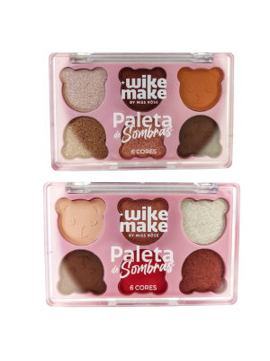 PALETA DE SOMBRA WIKE MAKE BY MISS ROSE WM7001-092Z24 !2