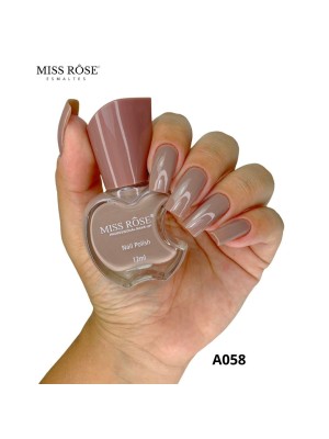 ESMALTE MISS ROSE A058 CREMOSO 12ML