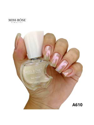ESMALTE MISS ROSE A610 PEROLADO DIAMOND 12ML