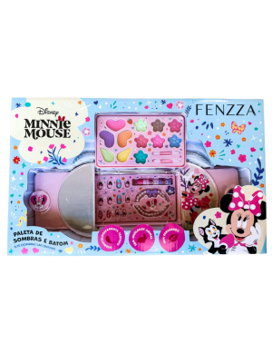 MALETA FENZZA DIS059 SOMBRAS E BATOM MINNIE KIT INFANTIL