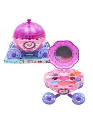 PALETA FENZZA DIS310 SOMBRAS BRILHO E BLUSH CARROSSEL MINNIE KIT INFANTIL