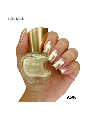ESMALTE MISS ROSE A606 PEROLADO DIAMOND 12ML