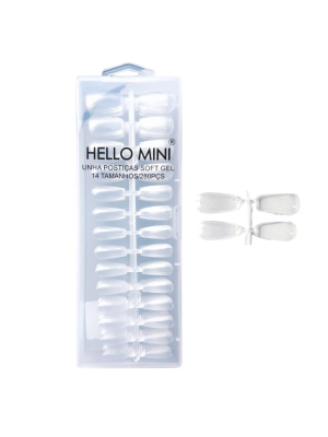 UNHA SOFT GEL HELLO MINI OY1777-2 POST BAILARINA TRANSP (EMB C/280) 