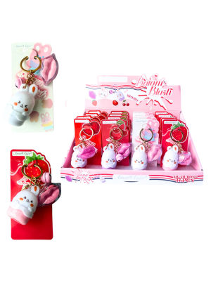 16 BATOM BLUSH BALM C/ CHAVEIRO AMOR ANJO AM-MF023 BOX