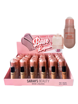 24 BASE SARAH'S BEAUTY S8295 LIQUIDA ROLL ON BOX MAIS PROVADORES