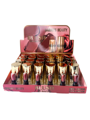 24 BLUSH SARAH'S BEAUTY S6608 BASTAO BOX MAIS PROVADORES