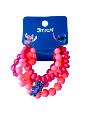 PULSEIRA PU25413R-ROSA STITCH INFANTIL 