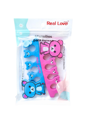KIT SEPARADOR DE DEDOS REAL LOVE SEP15B URSINHO (C/2)