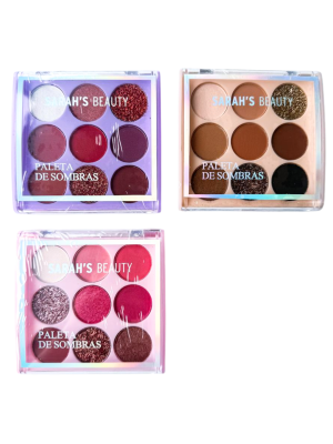 PALETA DE SOMBRA SARAH'S BEAUTY S6458 