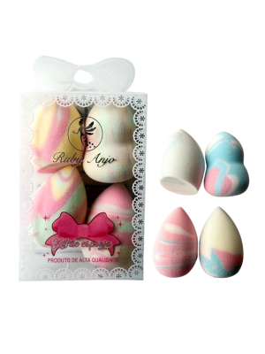 ESPONJA RUBY ANJO RA-706 MINI COLORS (C/4) 