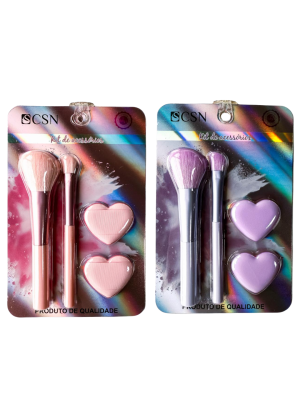KIT PINCEL CISNE CK-041 (C/2+2 ESPONJA)