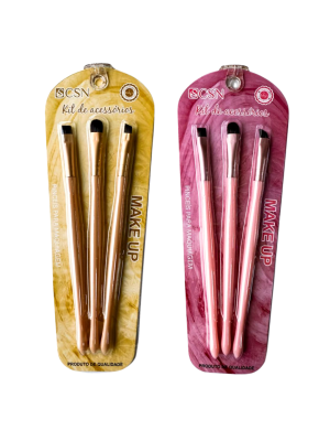 KIT PINCEL CISNE CSN CK-047 PARA OLHOS (C/3)