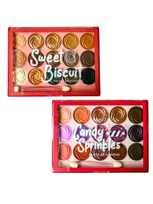 PALETA DE SOMBRAS FENZZA FZ10084 SWEET BISCUIT / CANDY SPRINKLES