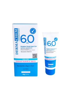 PROTETOR SOLAR FACIAL DERMACHEM 40G FPS 60